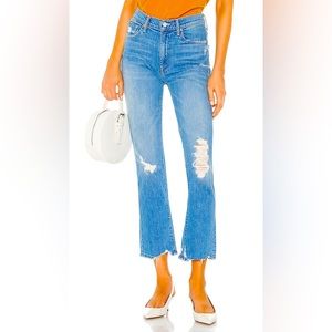 MOTHER the Insider ankle jeans